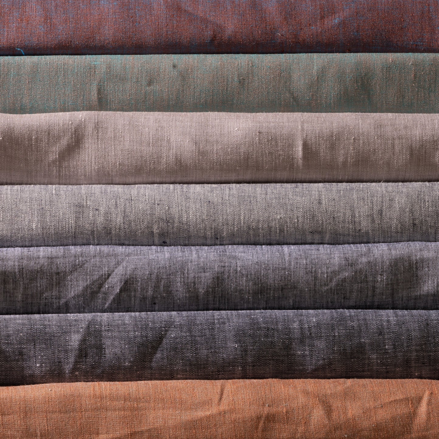 Yarn Dyed Handkerchief Weight 100% Linen (3.7 oz/square yard) Swatch