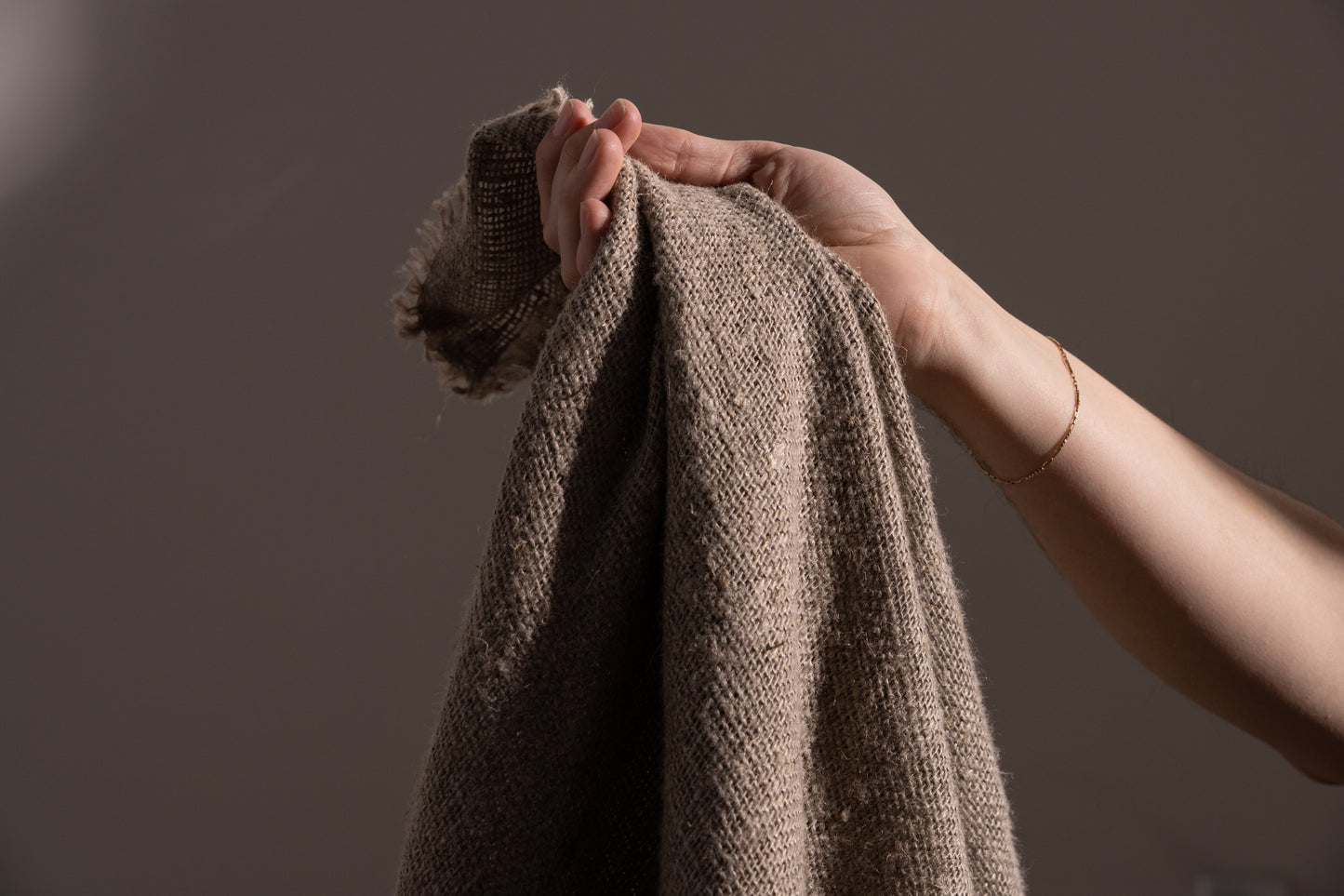Washed Open Weave Linen Swatch