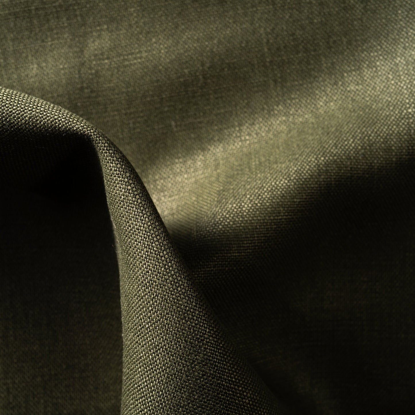 12 oz/sq yard 100% Upholstery/ Slipcover Weight Linen in Camouflage Swatch