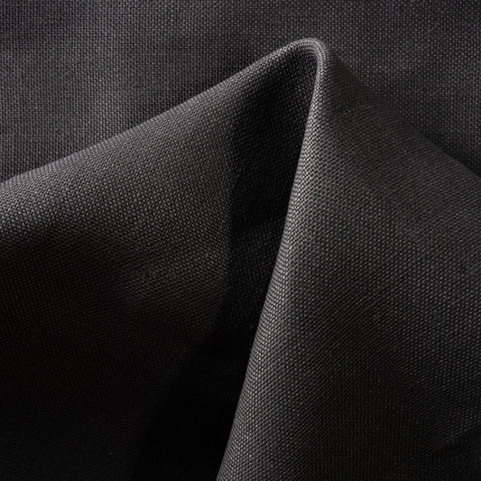 12 oz/sq yard 100% Upholstery/ Slipcover Weight Linen Gunmetal Swatch