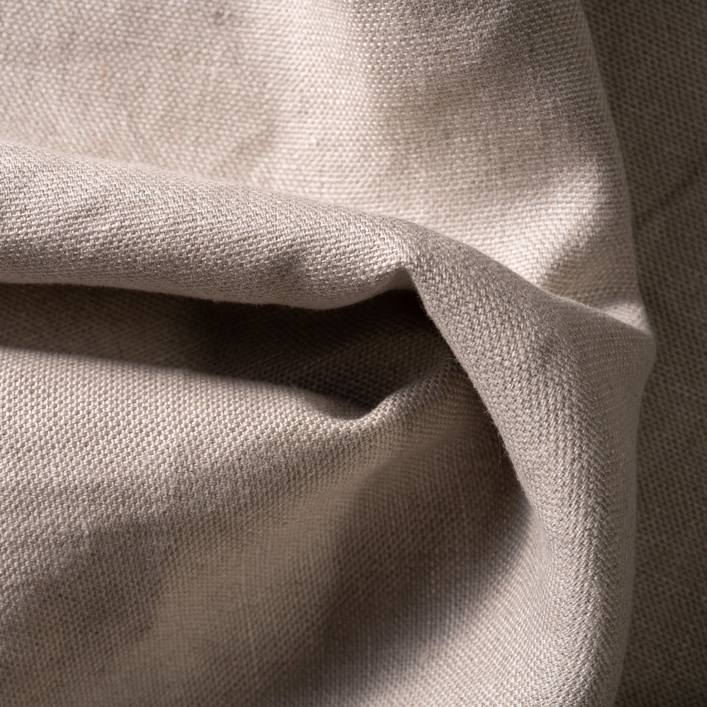 12 oz/sq yard 100% Upholstery/ Slipcover Weight Linen in Cream Swatch