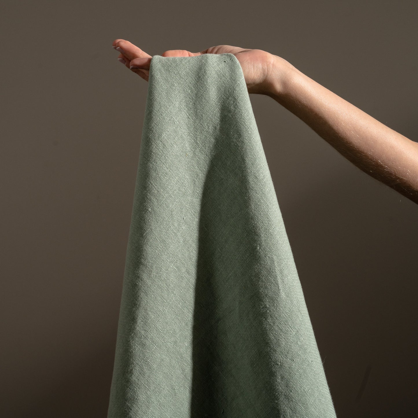 12 oz/sq yard 100% Upholstery/ Slipcover Weight Linen in Surf Crest