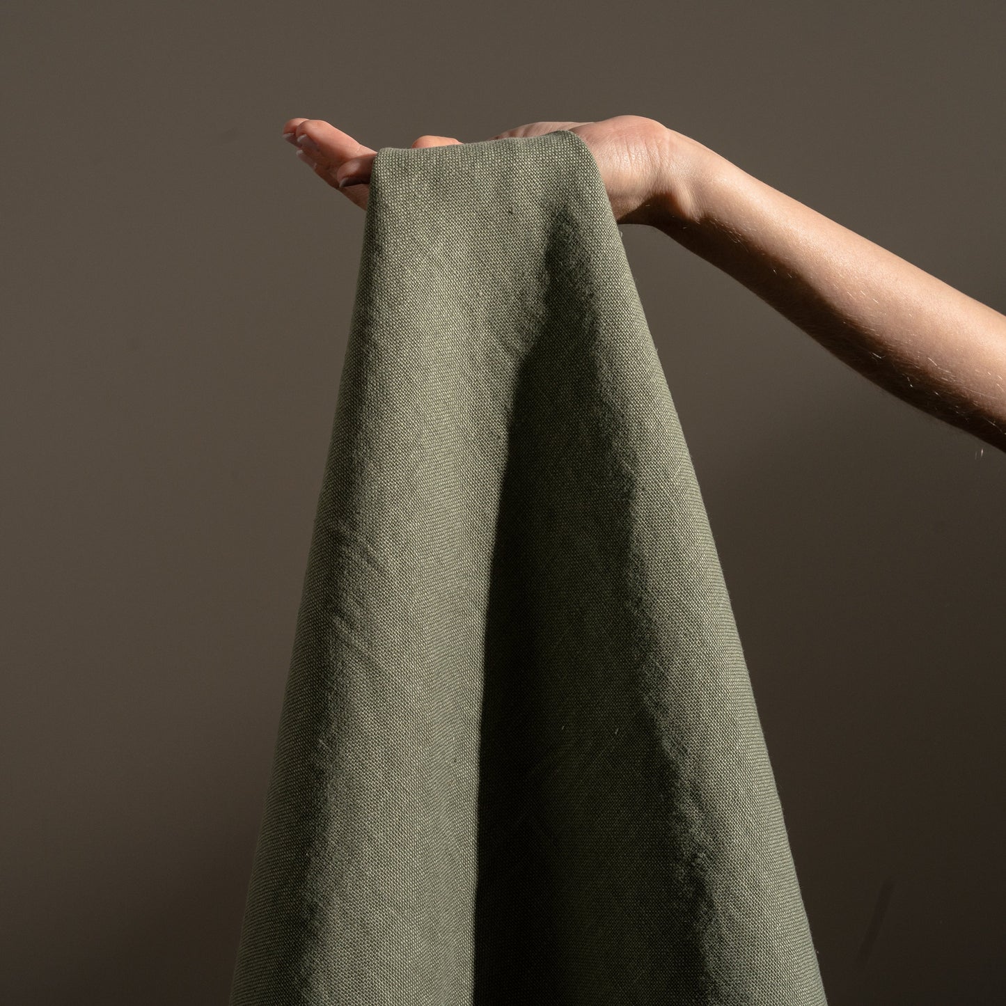 12 oz/sq yard 100% Upholstery/ Slipcover Weight Linen in Woodland