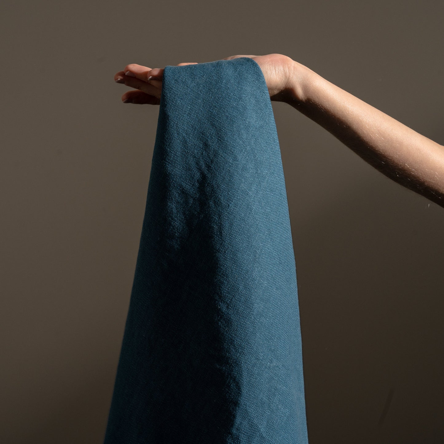 12 oz/sq yard 100% Upholstery/ Slipcover Weight Linen in Blumine