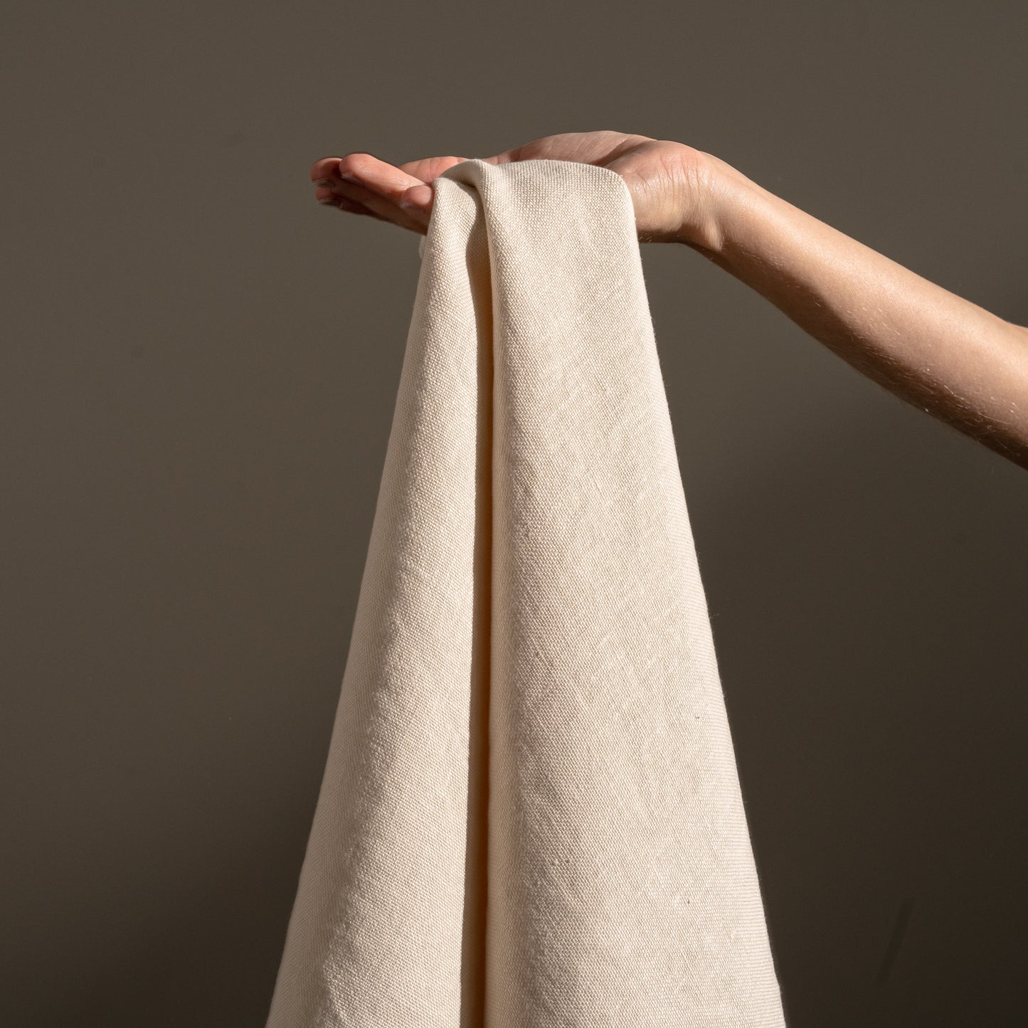 12 oz/sq yard 100% Upholstery/ Slipcover Weight Linen in Parchment