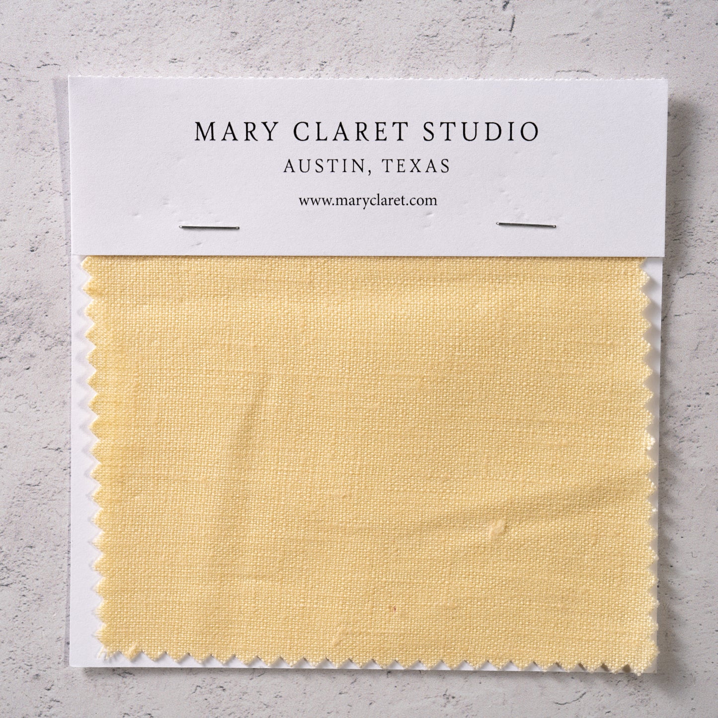 Medium Weight Fabric by the Yard Yellow (5.5 Oz/Sq Yard) Swatch