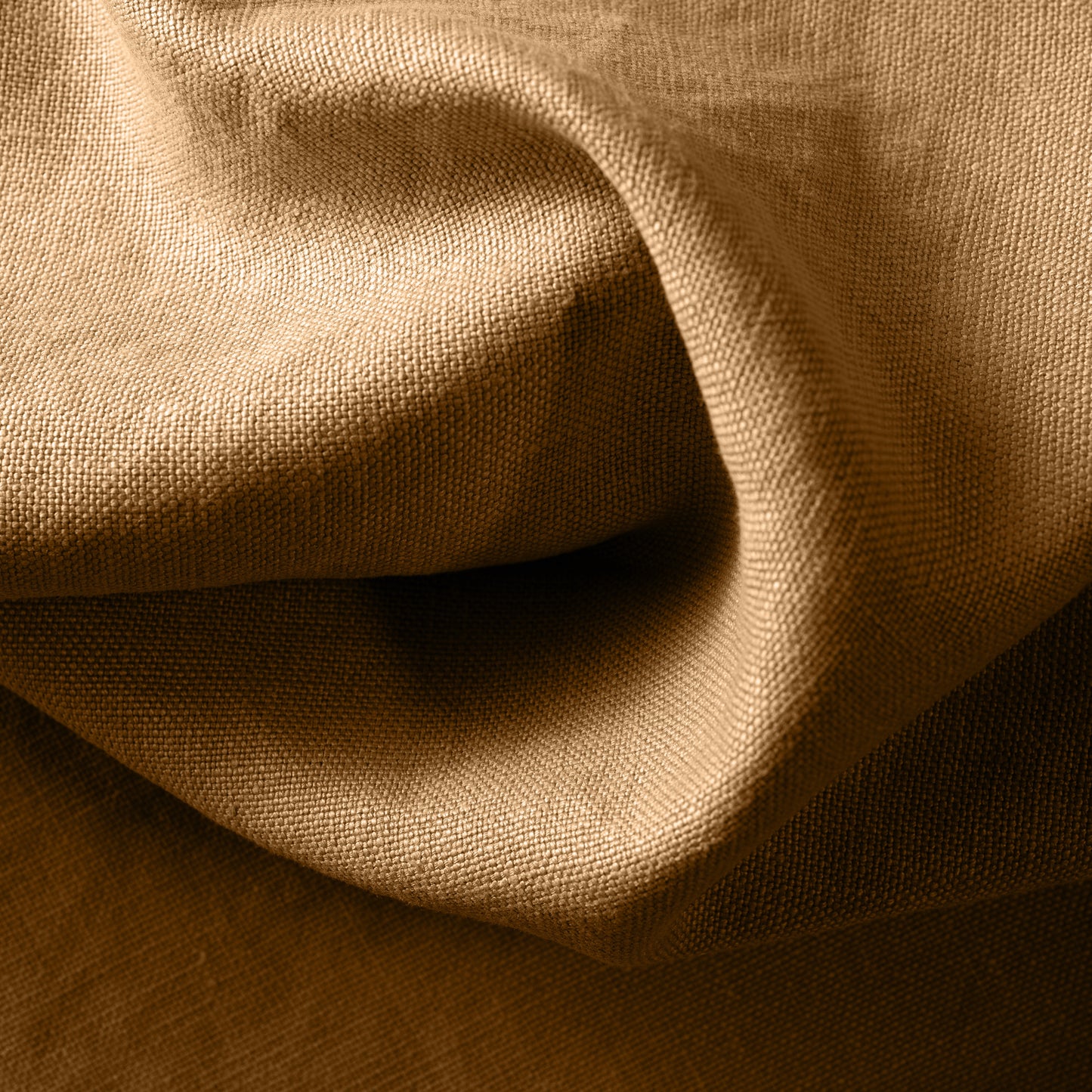 12 oz/sq yard 100% Upholstery/ Slipcover Weight Linen in Gold Dust Swatch