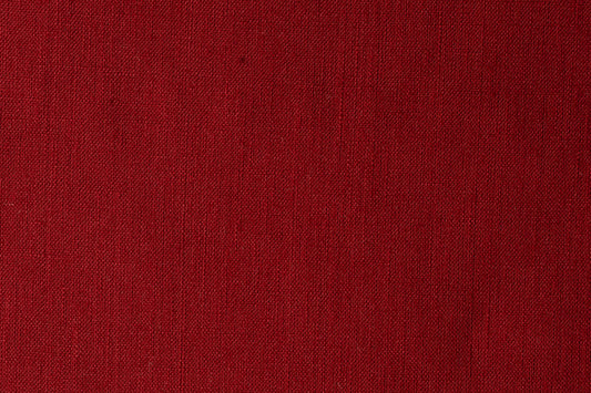 SALE 5.5 oz Linen in Cherry (2 yards)