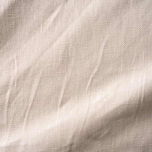 SALE 11 oz Linen in Eggshell Stonewashed (1 yard)