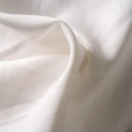 SALE 12 oz Linen in Cream Stonewashed (49")