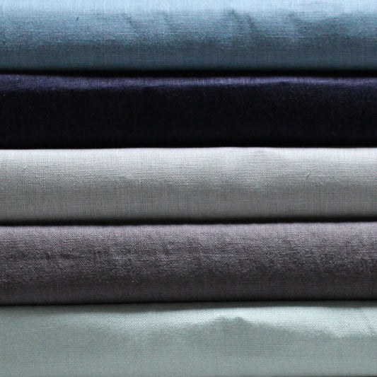 100% Stonewashed Linen Medium Weight Fabric by the Yard 7.2 oz Swatch –  Mary Claret Studio