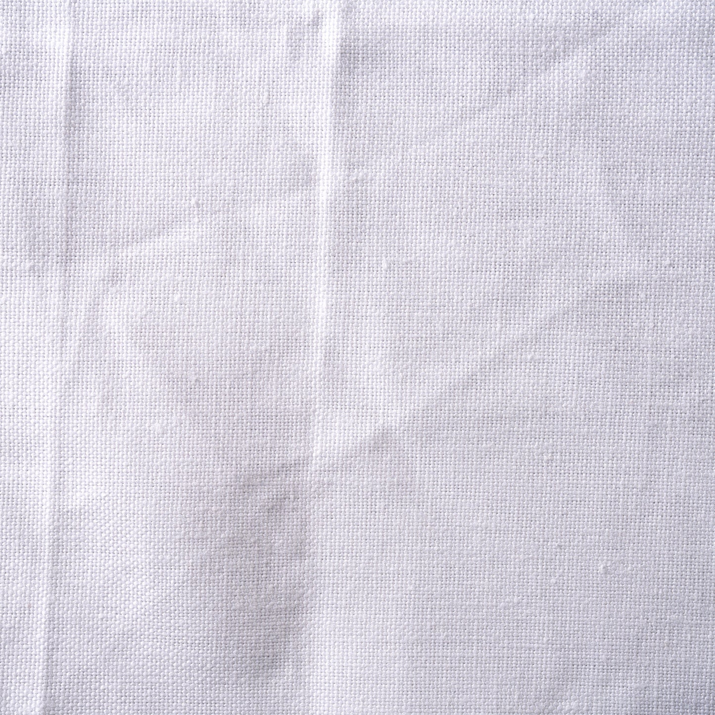 11 oz/sq yard 100% Home Furnishing Weight Linen in White Swatch