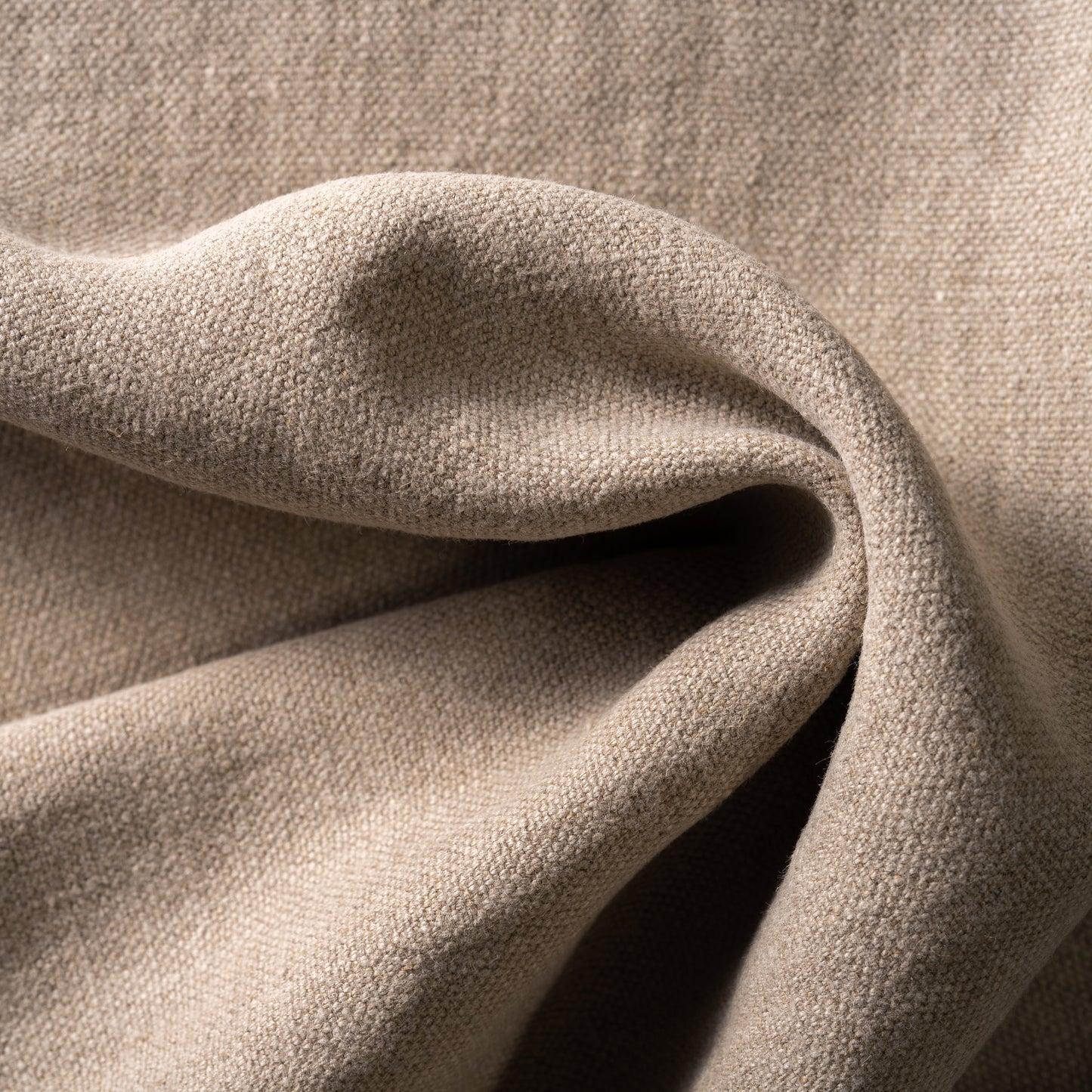 14.3 oz/sq yard 100% Upholstery/ Slipcover Weight Linen in Natural Swatch