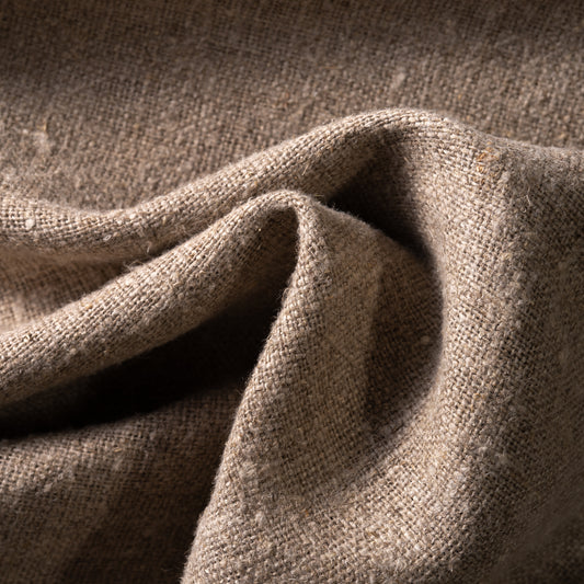 100% Pure Linen Linen Burlap Open Weave Linen Swatch