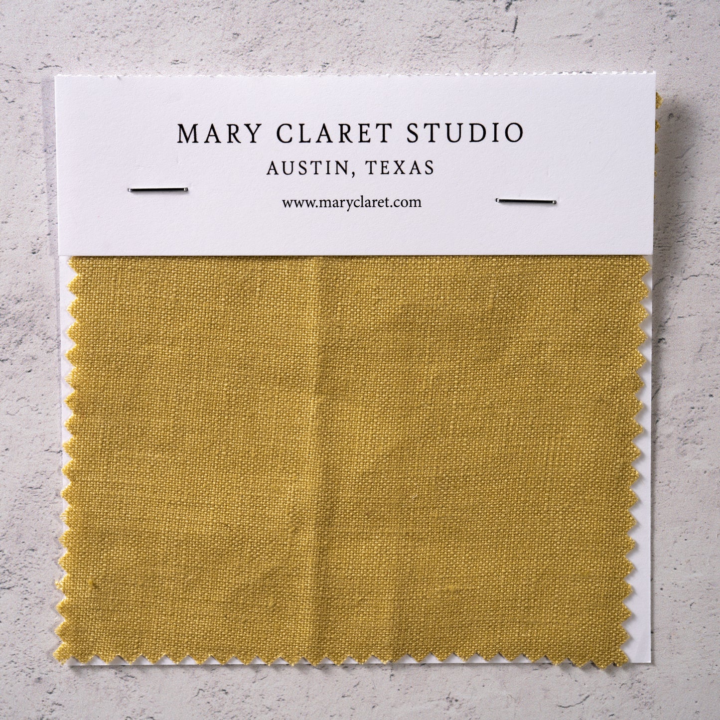 Medium Weight Fabric by the Yard Yellow (5.5 Oz/Sq Yard) Swatch