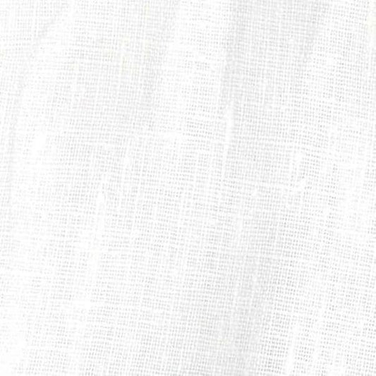 100% Linen Pure Medium Weight White Fabric by the Yard 6 oz