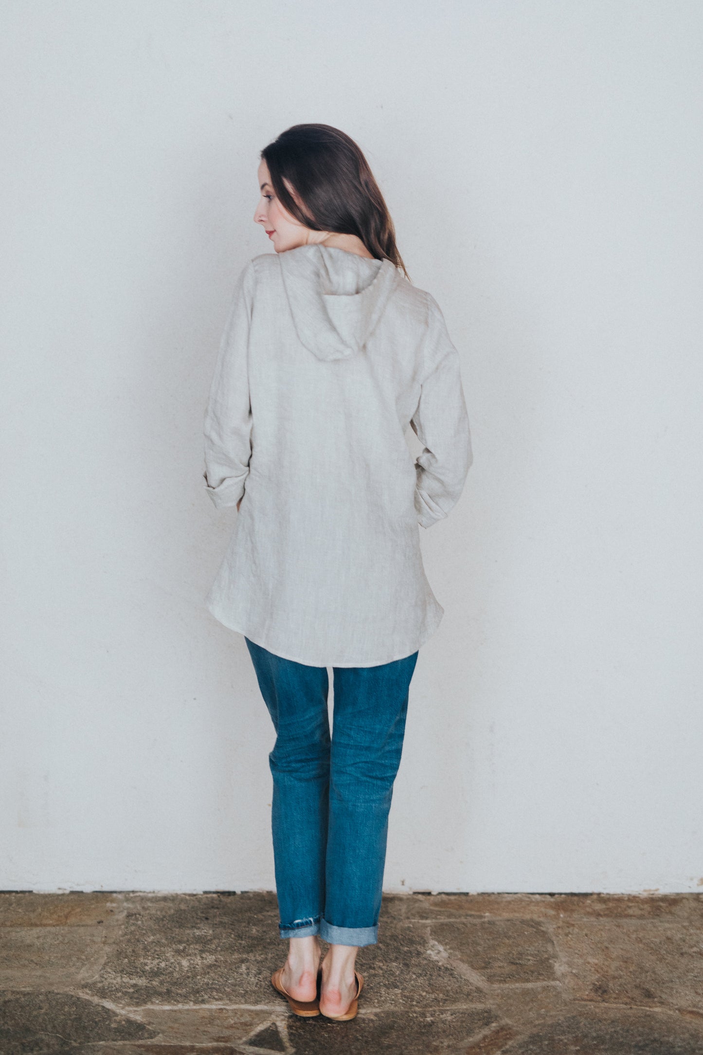 SALE Traveler Hoodie in Oatmeal