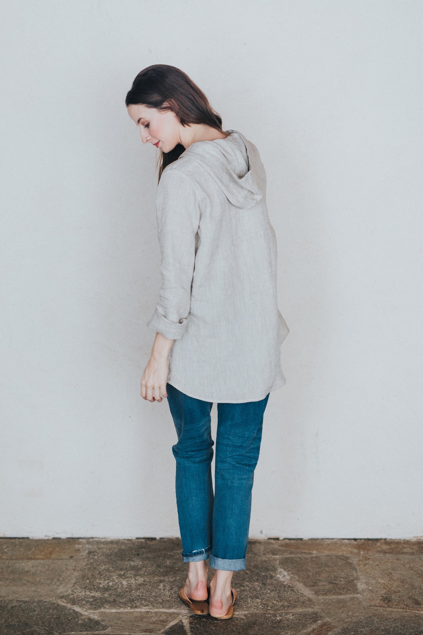 SALE Traveler Hoodie in Oatmeal